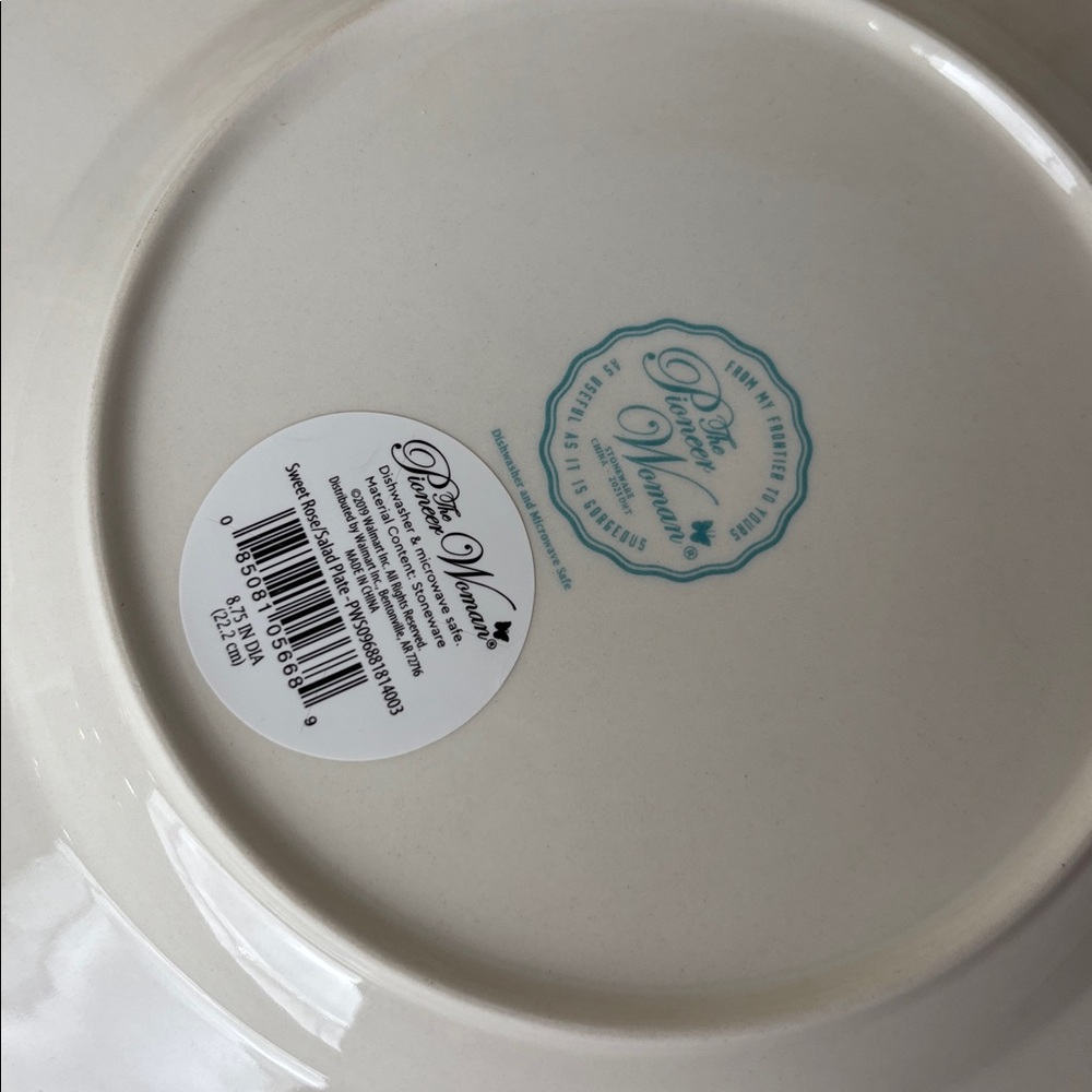 Pioneer Woman Sweet Rose salad Plate only 1 - Picture 5 of 7